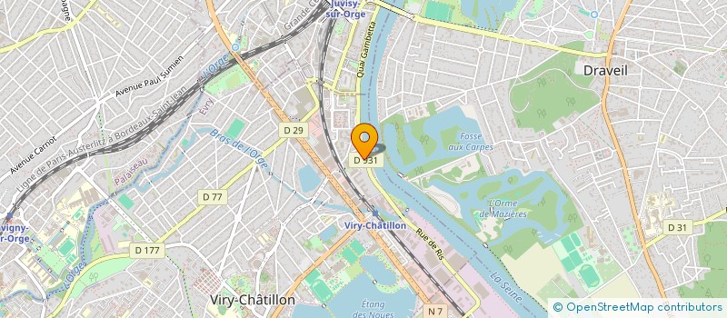 localisation de l'entreprise CHANDON à SOISY-SUR-SEINE