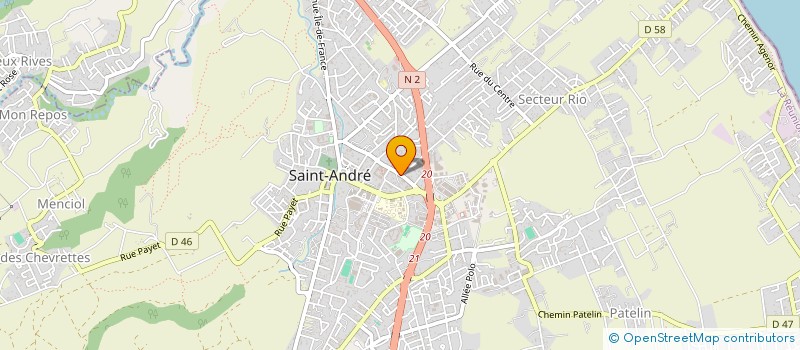 localisation de l'entreprise CHANE-TO B3NOIT à SAINT-ANDRE