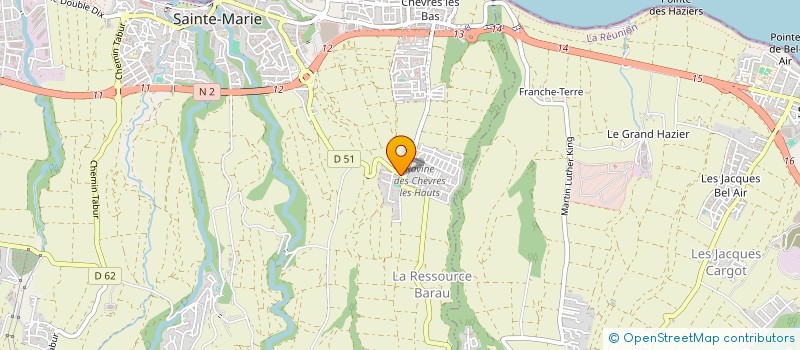 localisation de l'entreprise CHANE-TO/ROULOF à SAINTE-MARIE