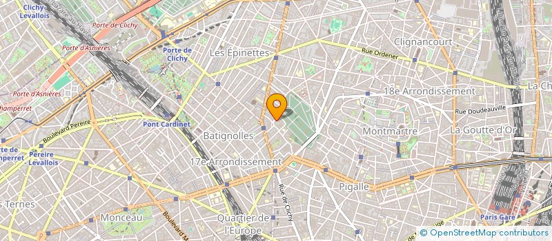 localisation de l'entreprise CHANEAC  PARIS