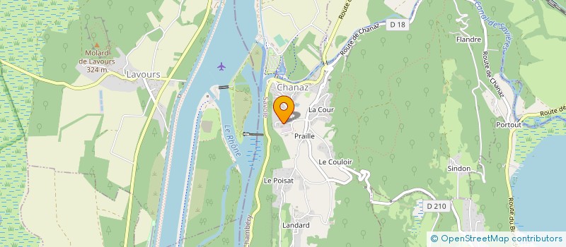 localisation de l'entreprise CHANEAC ET DUBE INVEST  CHANAZ