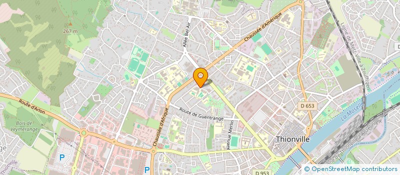 localisation de l'entreprise CHANEL ANIMATIONS à THIONVILLE