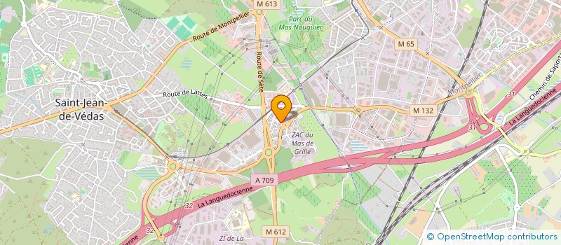 localisation de l'entreprise CHANELLE  SAINT-JEAN-DE-VEDAS