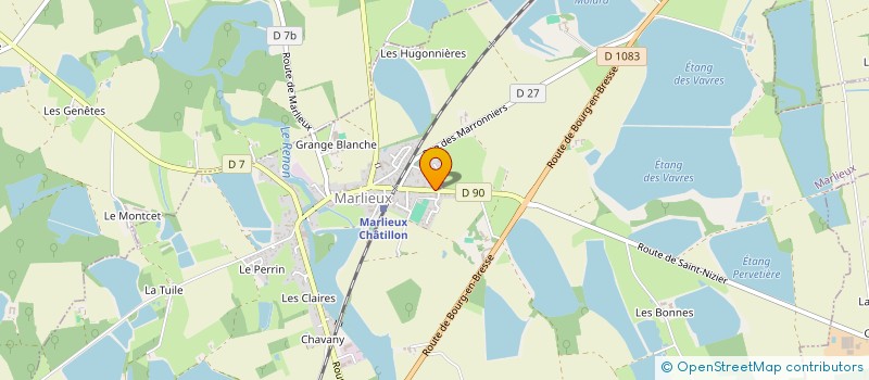 localisation de l'entreprise CHANET EXPANSION  MARLIEUX