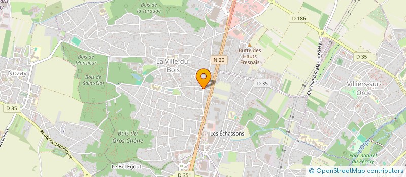 localisation de l'entreprise CHANEZ-MACANI à LA VILLE-DU-BOIS
