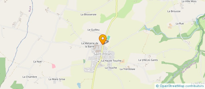 localisation de l'entreprise CHANFACYND  SAINT-POTAN