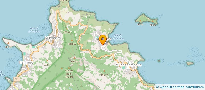 localisation de l'entreprise CHANFI PRO BATIMENT à BANDRABOUA