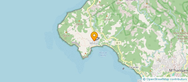localisation de l'entreprise CHANFI TERRA à M'TSANGAMOUJI