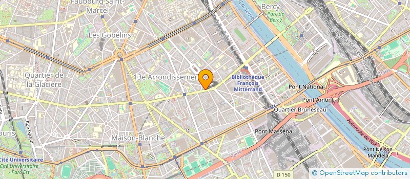 localisation de l'entreprise CHANG  PARIS