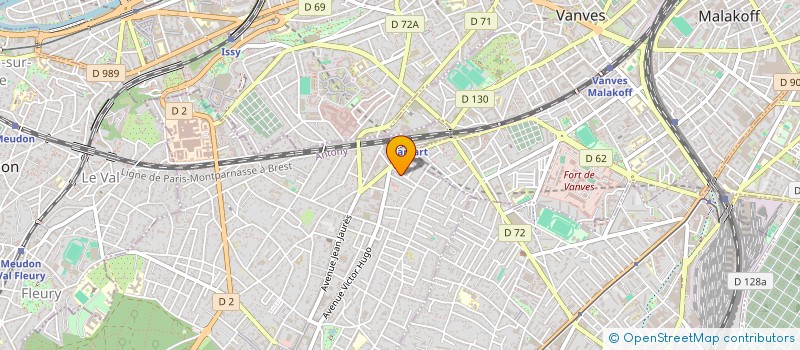 localisation de l'entreprise CHANG ET CHANG à CLAMART