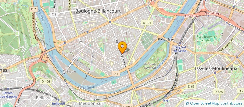 localisation de l'entreprise CHANG SIAM à BOULOGNE-BILLANCOURT