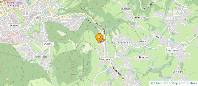 localisation de l'entreprise CHANGE AND GROW CONSULTING  BRIE-ET-ANGONNES