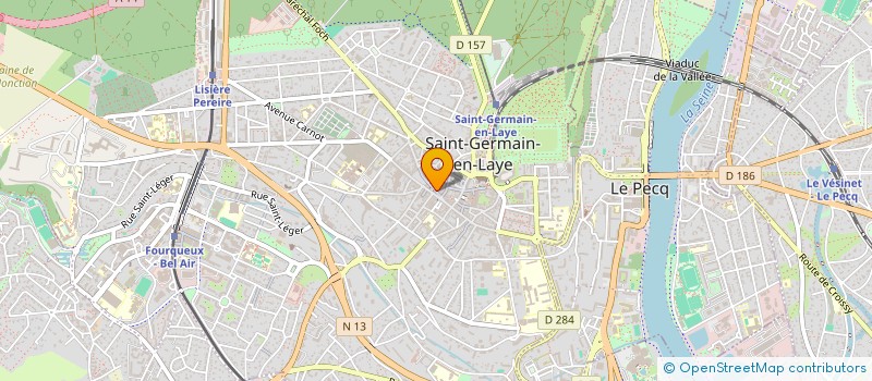 localisation de l'entreprise CHANGE CONSULTING  SAINT-GERMAIN-EN-LAYE
