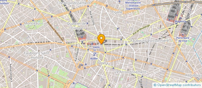 localisation de l'entreprise CHANGE DE L'OR à PARIS