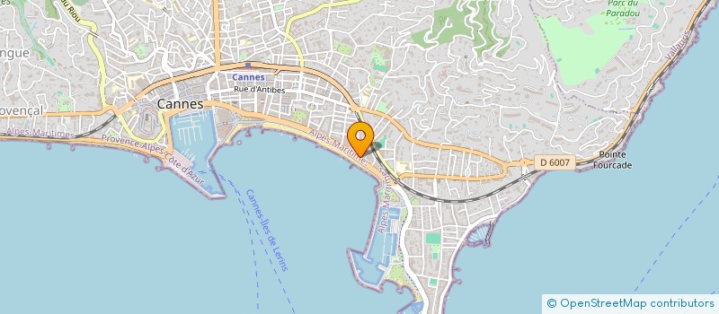 localisation de l'entreprise CHANGE MIRAMAR à CANNES
