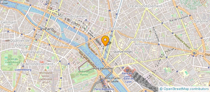 localisation de l'entreprise CHANGE YOUR LIFE  PARIS