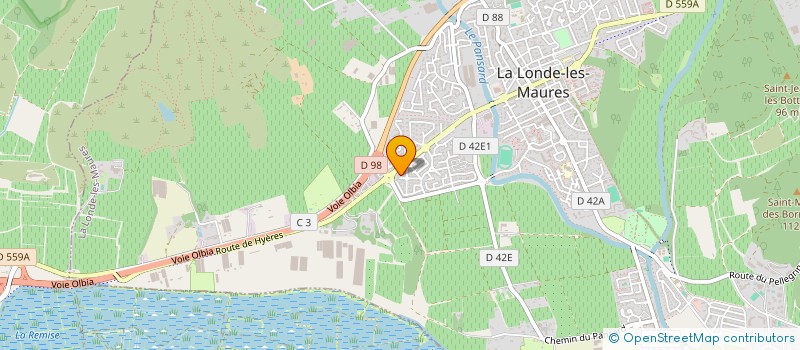 localisation de l'entreprise CHANGEONS LE REGARD  LA LONDE-LES-MAURES