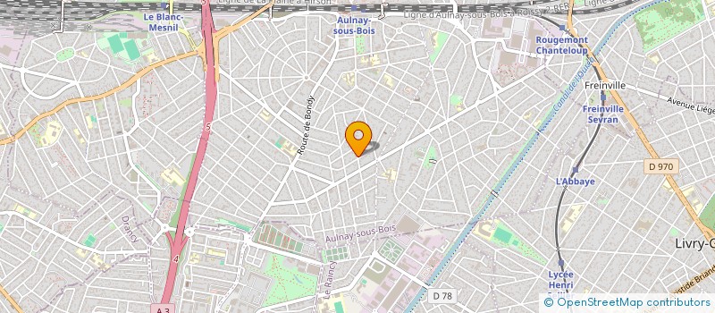 localisation de l'entreprise CHANGER D'AIRS à AULNAY-SOUS-BOIS