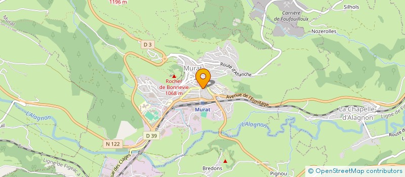 localisation de l'entreprise CHANGER D'AIRS à MURAT