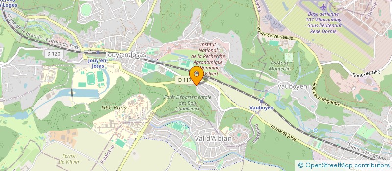 localisation de l'entreprise CHANGER D ERE CAPITAL  JOUY-EN-JOSAS