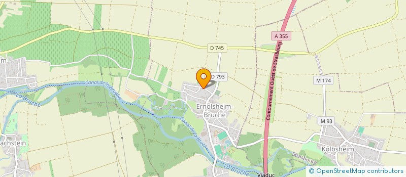 localisation de l'entreprise CHANGER PAR LES MOTS  ERNOLSHEIM-BRUCHE