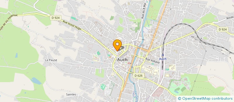 localisation de l'entreprise CHANGEZ D'AIR à AUCH