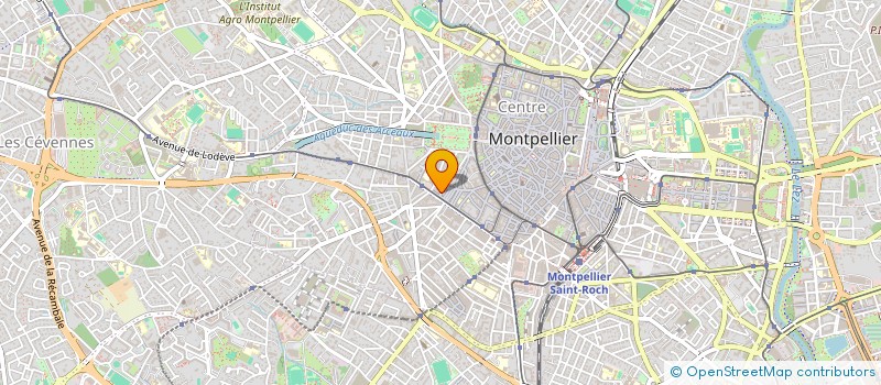 localisation de l'entreprise CHANGING FOR GOOD à MONTPELLIER