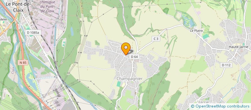 localisation de l'entreprise CHANGIT  CHAMPAGNIER