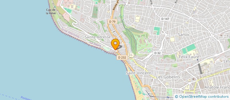 localisation de l'entreprise CHANGMA à SAINTE-ADRESSE