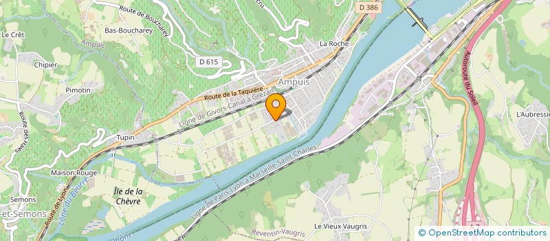 localisation de l'entreprise CHANGO  AMPUIS