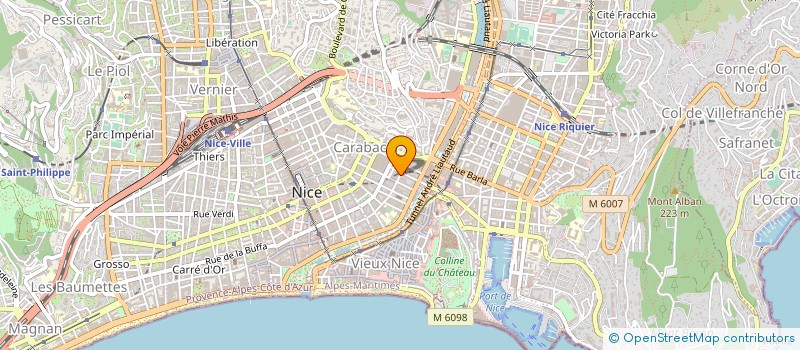 localisation de l'entreprise CHANGO VOYAGES à NICE