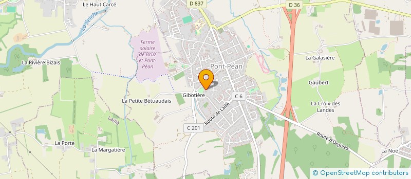 localisation de l'entreprise CHANGO Y YEMAYA  PONT-PEAN