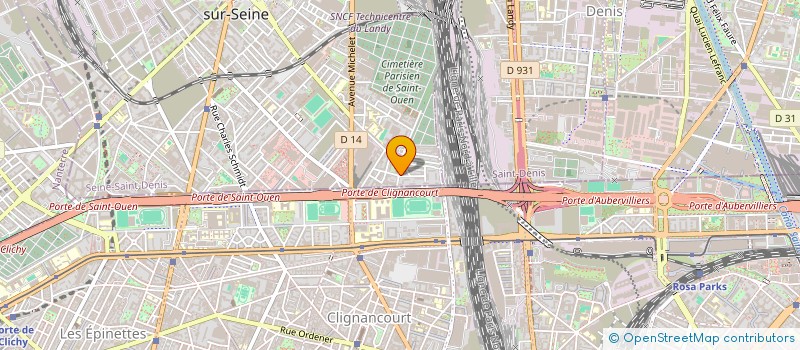 localisation de l'entreprise CHANH PRADIT  SAINT-OUEN-SUR-SEINE