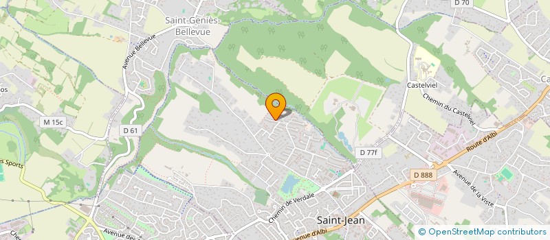 localisation de l'entreprise CHANI  SAINT-JEAN