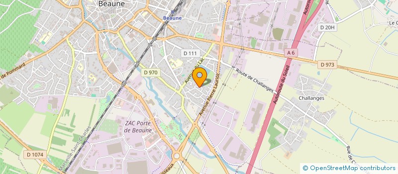 localisation de l'entreprise CHANICE  BEAUNE