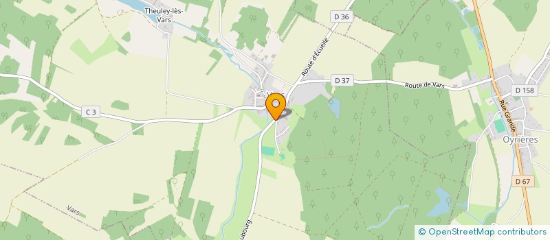 localisation de l'entreprise CHANIDECOR  VARS