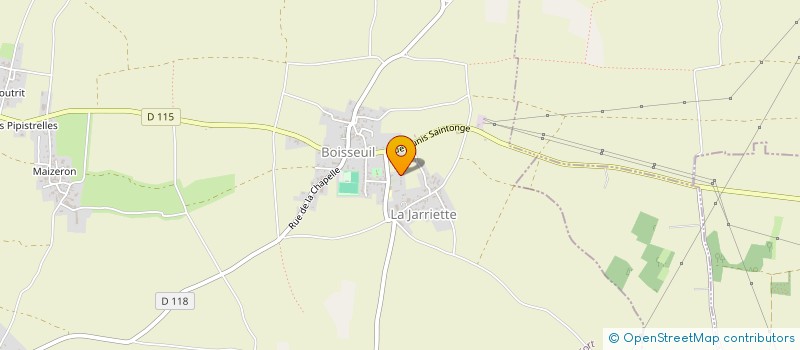 localisation de l'entreprise CHANIER CAPITAL  SAINT-MARD