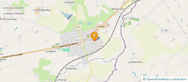 localisation de l'entreprise CHANMARC à SAINT-MESMIN