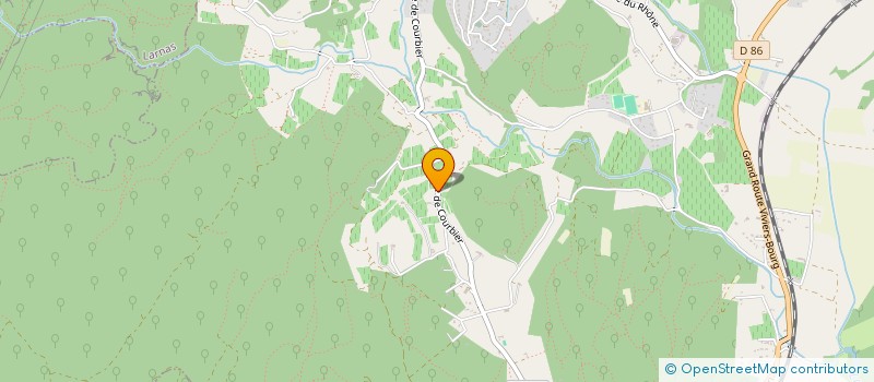 localisation de l'entreprise CHANMARCO  SAINT-MONTAN