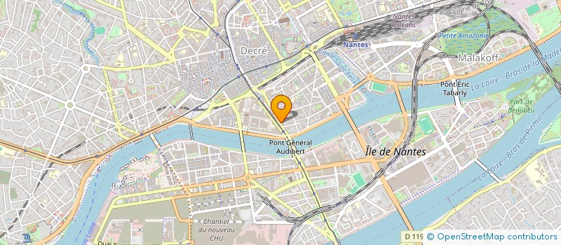 localisation de l'entreprise CHANME  NANTES