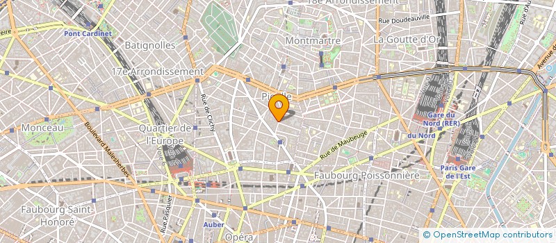 localisation de l'entreprise CHANNEL FRANCE à PARIS