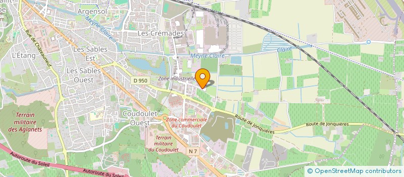 localisation de l'entreprise CHANNEL FRET INTERNATIONAL à ORANGE