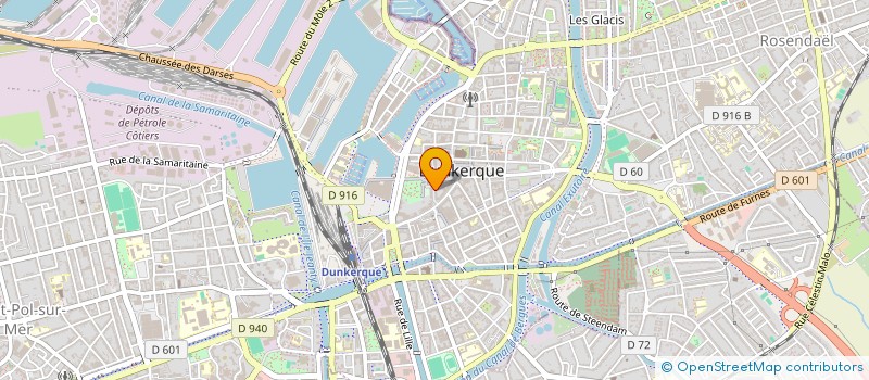 localisation de l'entreprise CHANNEL IMMO à DUNKERQUE