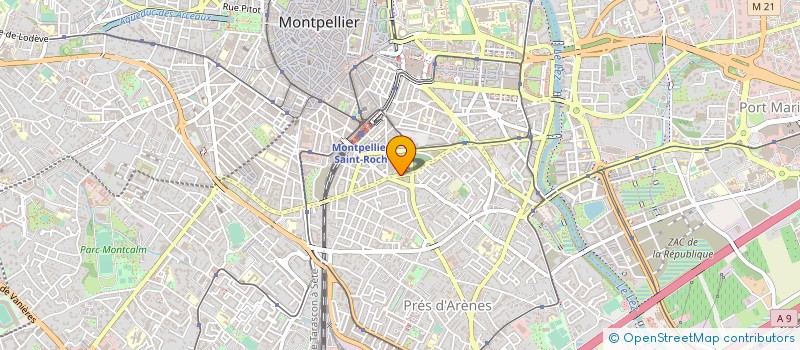 localisation de l'entreprise CHANNELING CREATION à MONTPELLIER