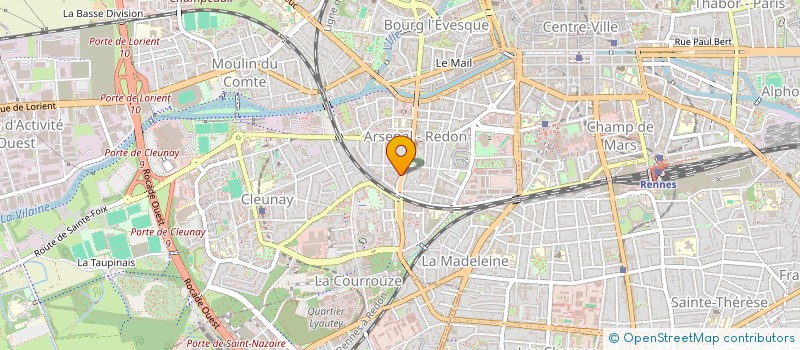 localisation de l'entreprise CHANNELLAB à RENNES
