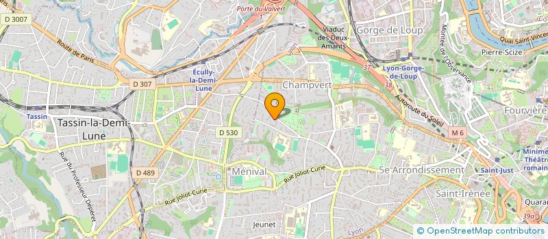 localisation de l'entreprise CHANNIA à LYON