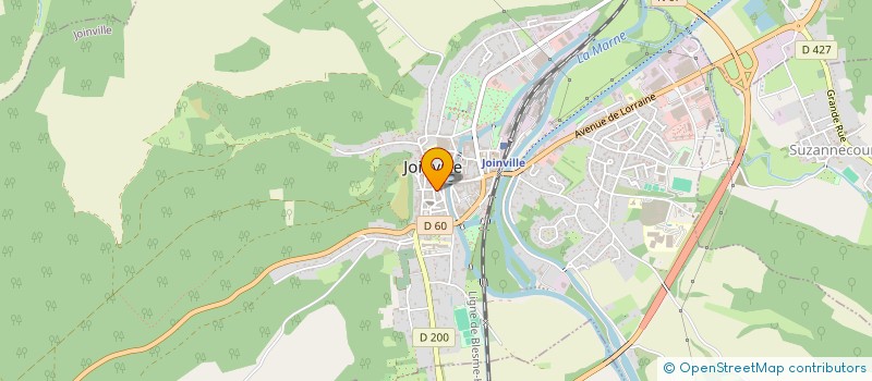 localisation de l'entreprise CHANOINES à JOINVILLE