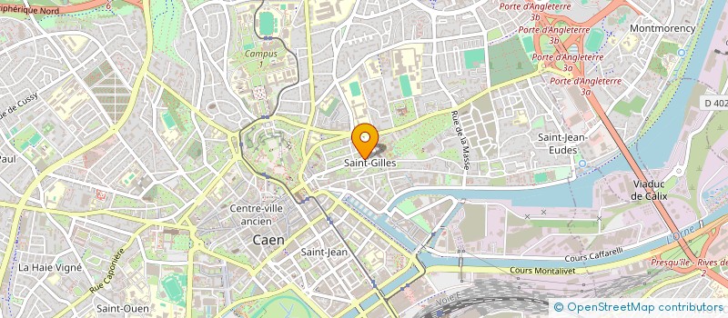 localisation de l'entreprise CHANOINES à CAEN