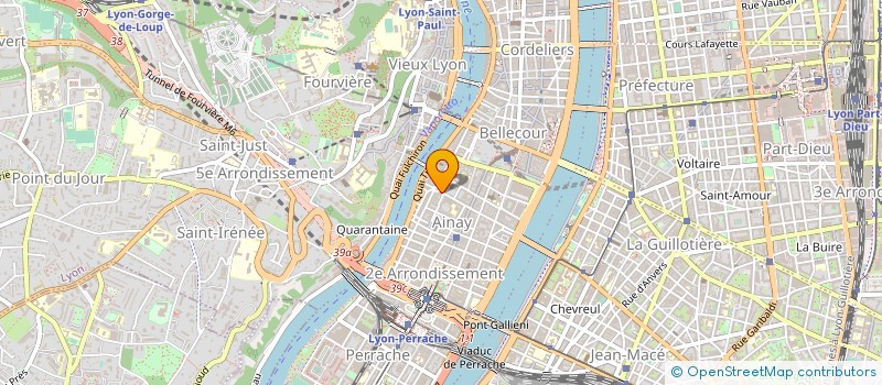localisation de l'entreprise CHANON LELEU ASSOCIES  LYON