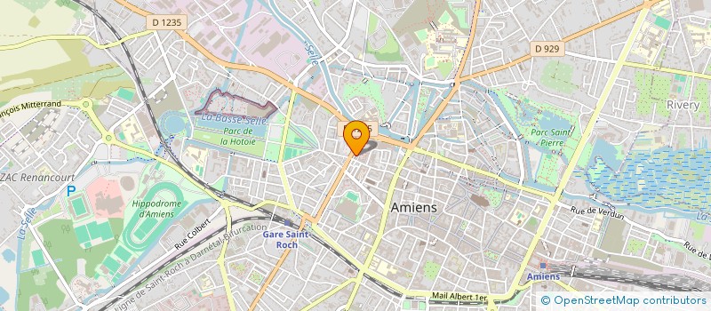 localisation de l'entreprise CHANOT MENUISERIE à AMIENS